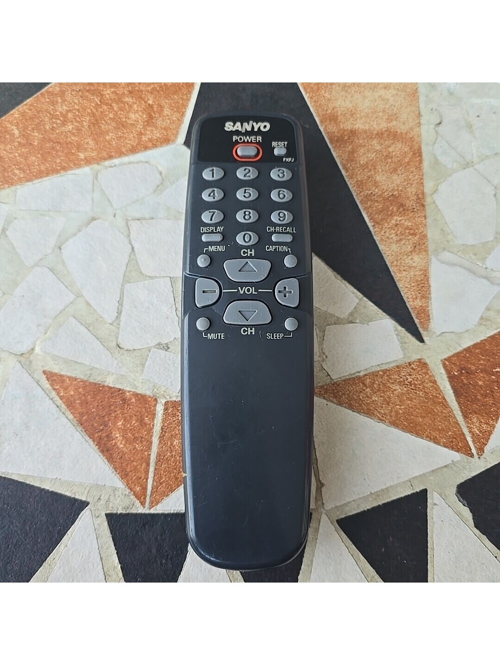 Sanyo TV Remote Control - Model Fxfj No Battery Cover